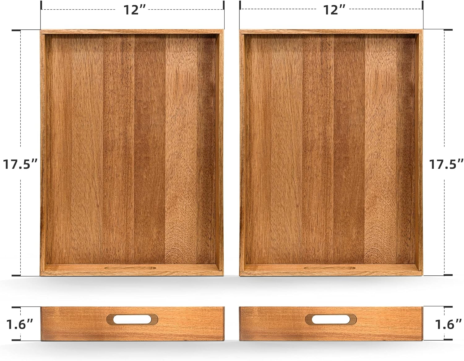 Serving Tray with Handles, Serving Trays -17 Serving Tray with Handles, Serving Trays -17